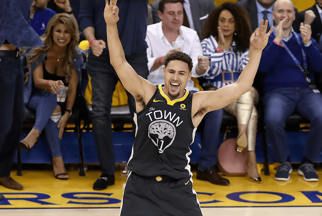 Klay Thompson tại playoffs là một con người hoàn toàn khác.