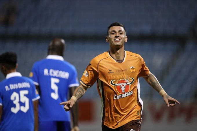 Marciel Silva là trụ cột của HAGL ở mùa giải năm nay - Ảnh: Trần Minh 