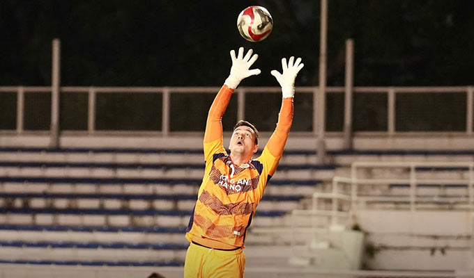 Nguyễn Filip có màn trình diễn ấn tượng trong chiến thắng 2-1 của CAHN trước Thể Công Viettel - Ảnh: Minh Tuấn 