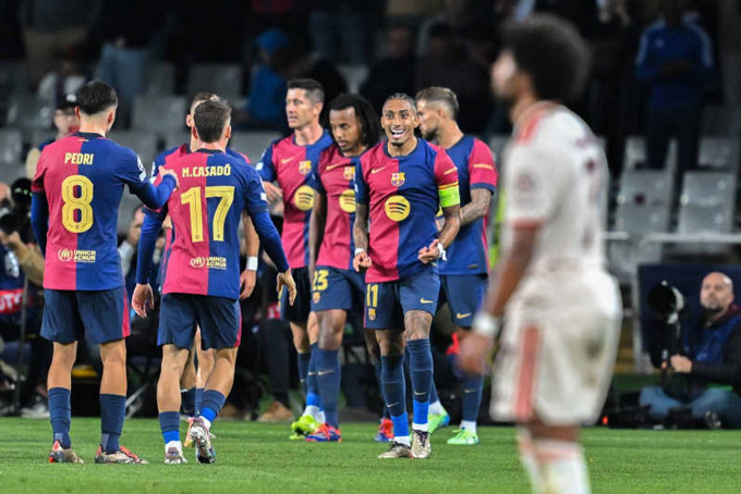 Dembele tiếp tục có một trận đấu tốt