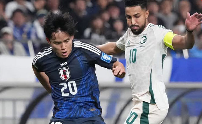 Saudi Arabia chịu bất lợi - Ảnh: JFA 