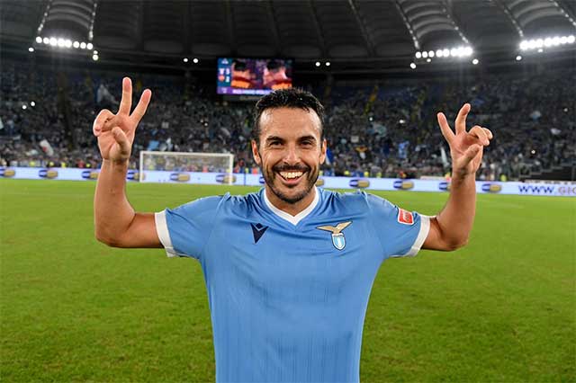 Pedro ghi bàn thắng đem lại 3 điểm cho Lazio ở phút 90+7