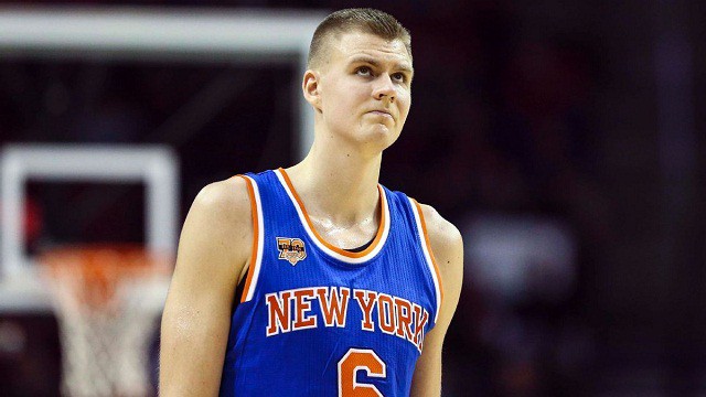 Porzingis quá chán nản với tình cảnh hiện nay của Knicks