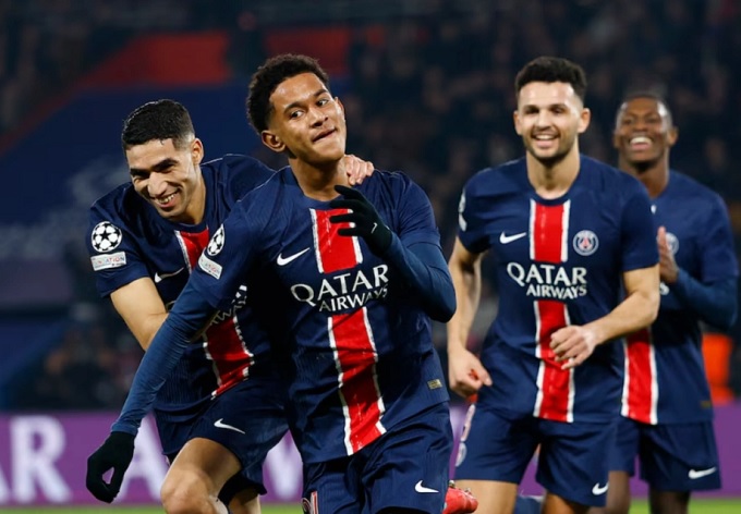 PSG sở hữu đội hình trẻ
