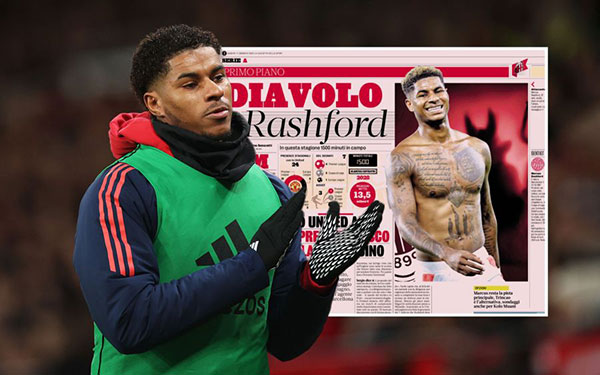 Rashford đang không được HLV Amorim tin dùng