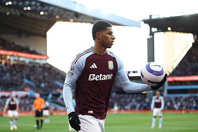Rashford có thể đá chính trận Aston Villa vs PSG?