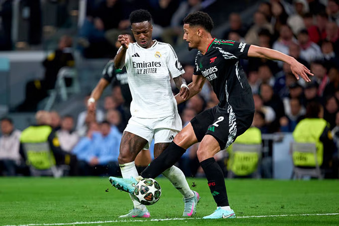 Real đã phải nhường vé đi tiếp cho Arsenal