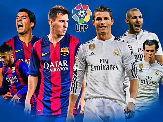 Real Madrid và Barcelona chia nhau tới 56/86 chức vô địch giải La Liga có tới 20 đội bóng tham dự.