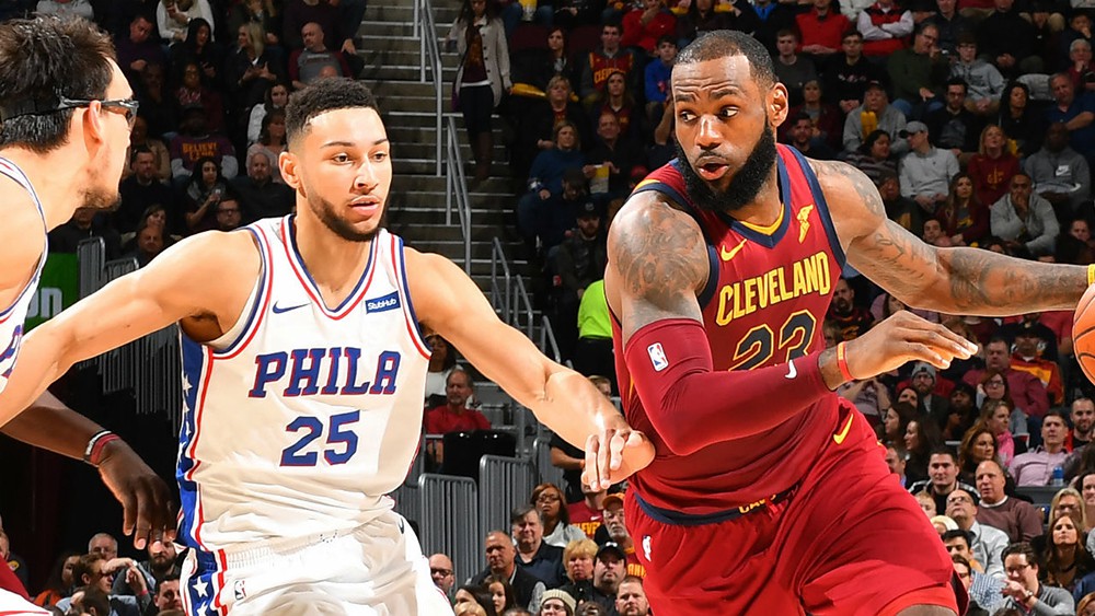 Cavaliers và 76ers giúp Miền Đông lần đầu tiên vượt qua Miền Tây.