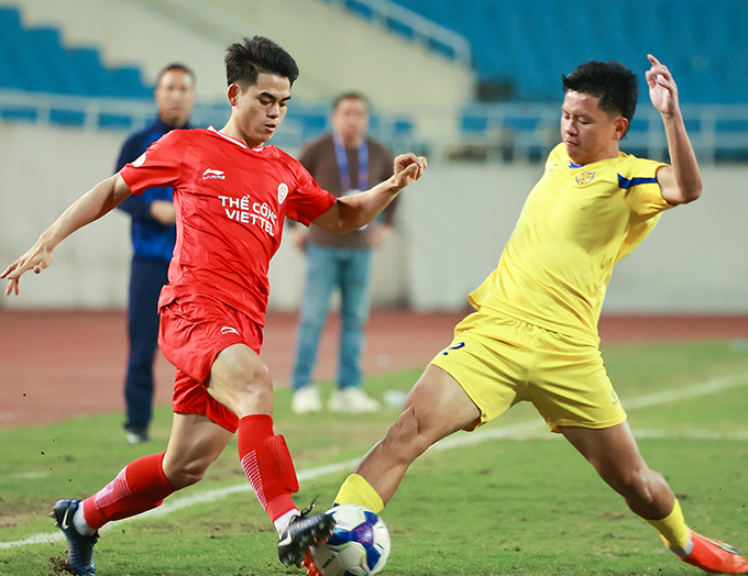 Thể Công Viettel bị cầm hoà - Ảnh: Thể Công Viettel FC 