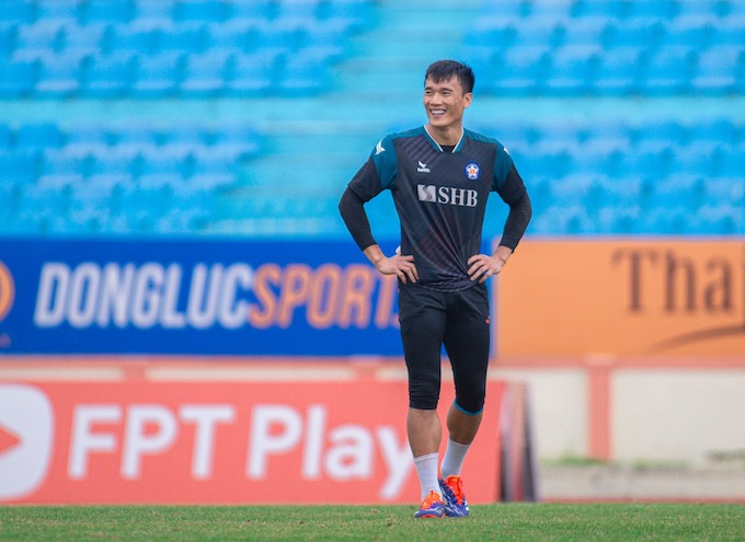 Thủ môn Bùi Tiến Dũng nổi lên từ giải U23 châu Á năm 2018 - Ảnh: CTV