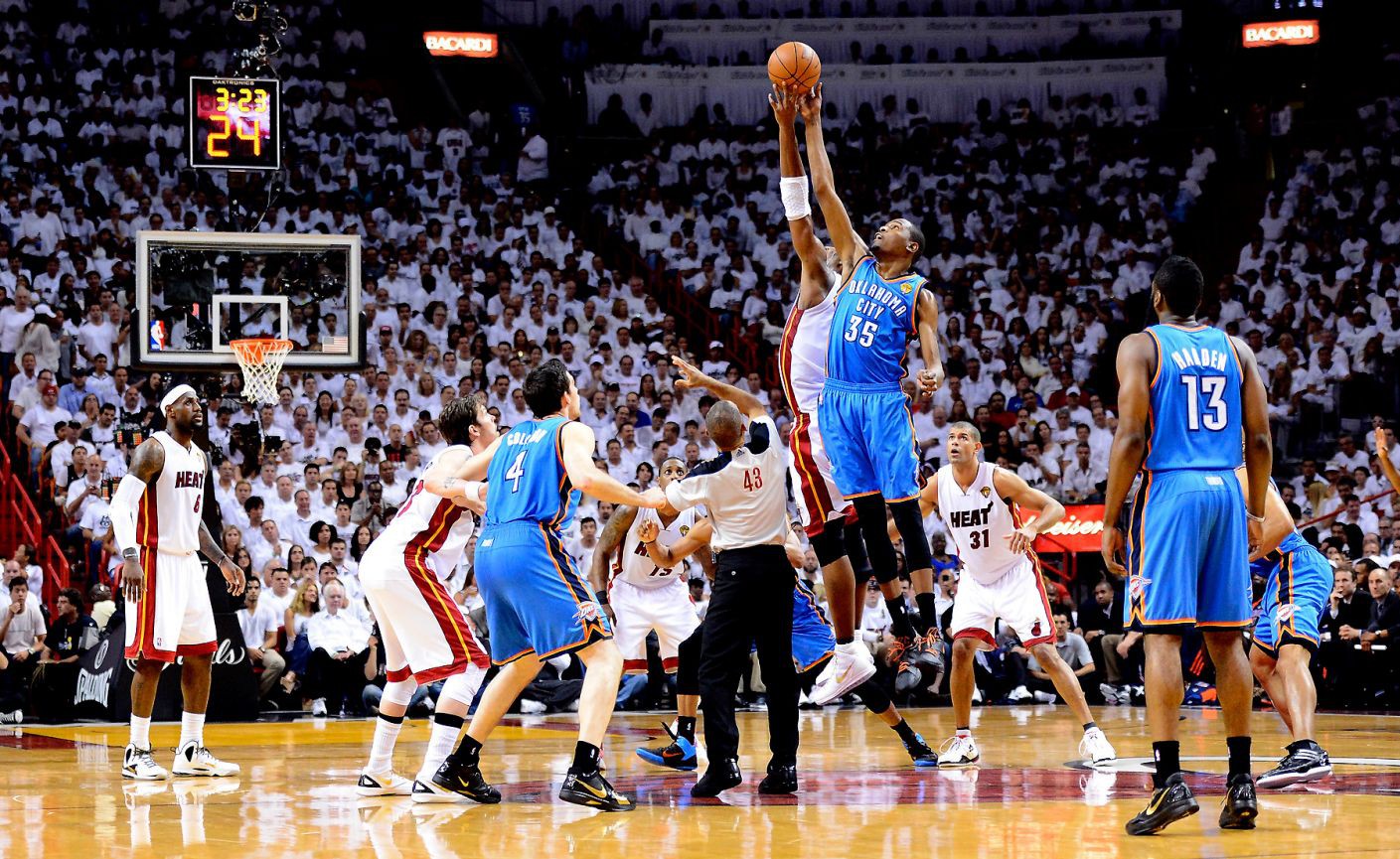 Thời hoàng kim của Thunder khi tiến vào chung kết cùng Miami Heat.