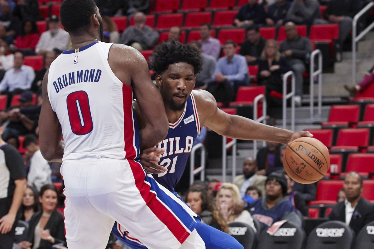 Tin NBA ngày 3/12: Tuy nhiên, Embiid không phải chơi nguyên mùa vẫn có thể khiến Drummond bại trận.