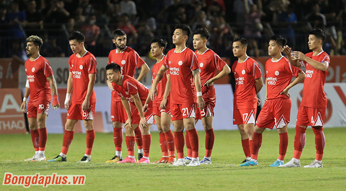 Thể Công Viettel thắng đậm nhất V.League 2024/25 cho đến hiện tại - Ảnh: Đức Cường 