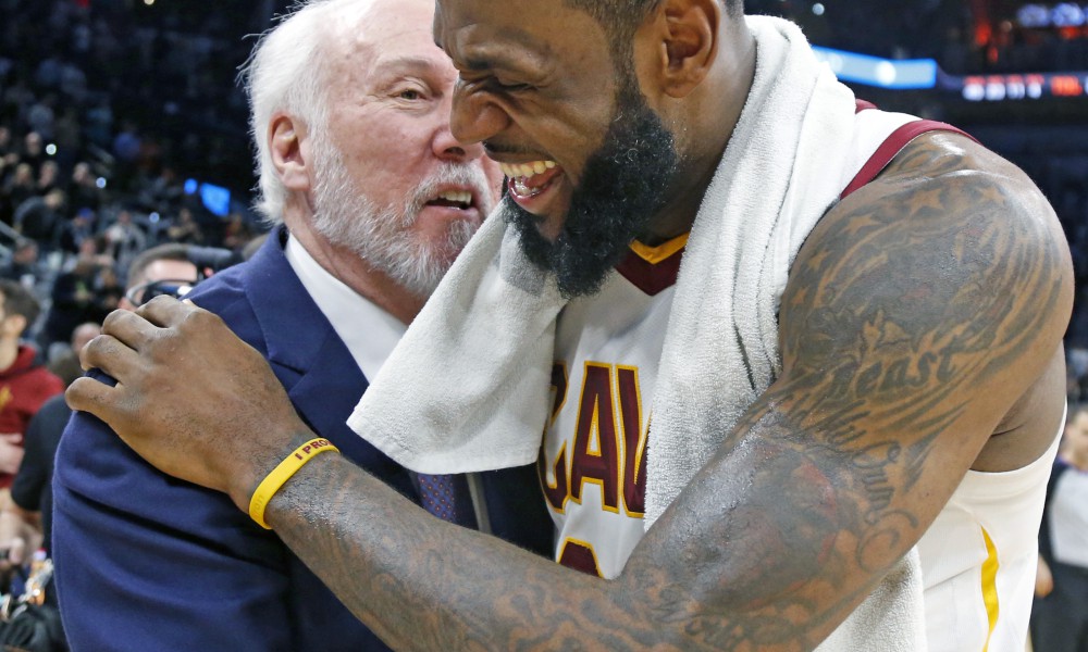 Với LeBron, Coach Pop luôn là một HLV đáng kính.