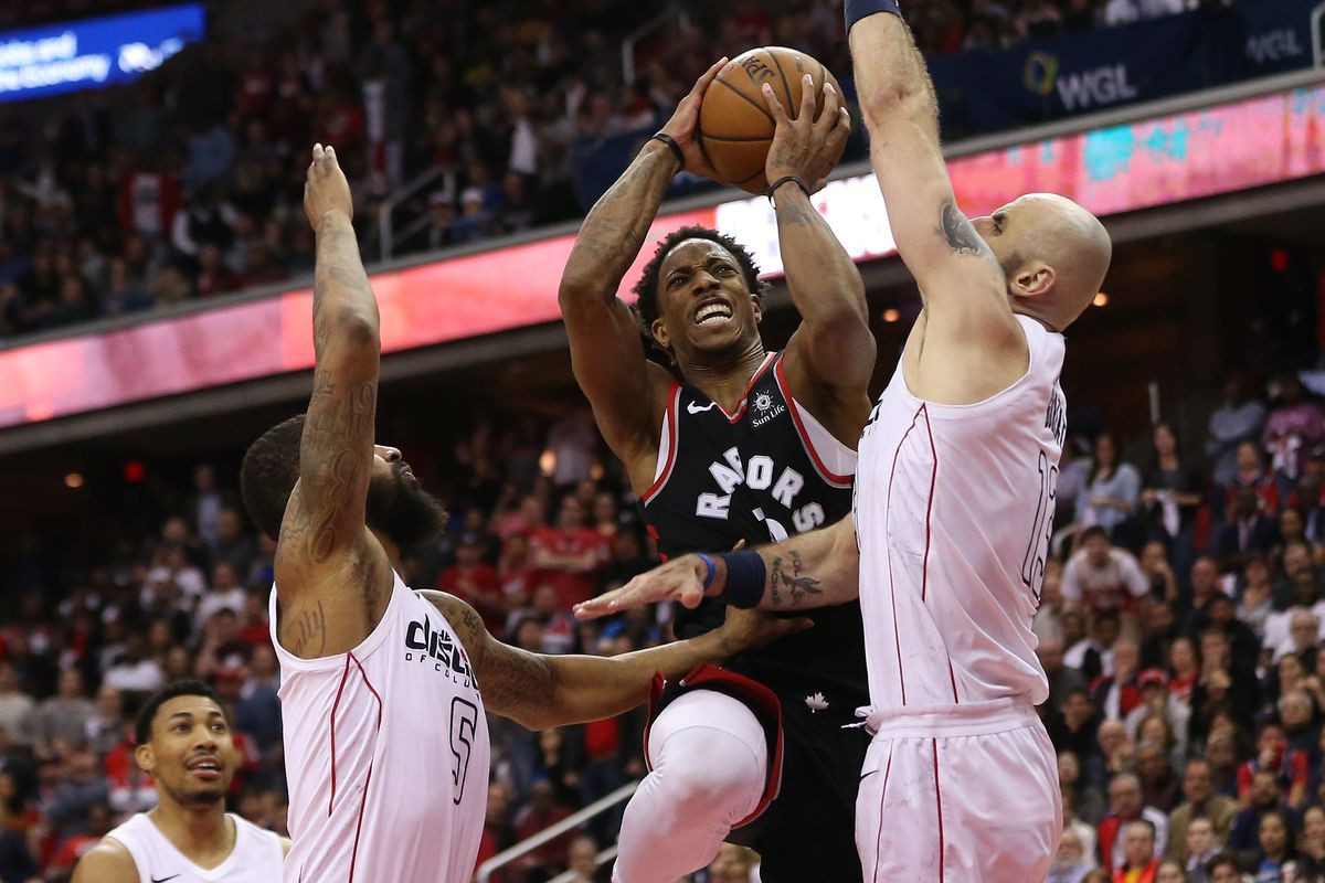Tuy nhiên, Wizards đã nhanh chóng bắt bài được hàng công của Raptors.