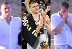 Video: Nikola Jokic đoạt cúp NBA cũng không rơi nước mắt như vô địch giải đấu này